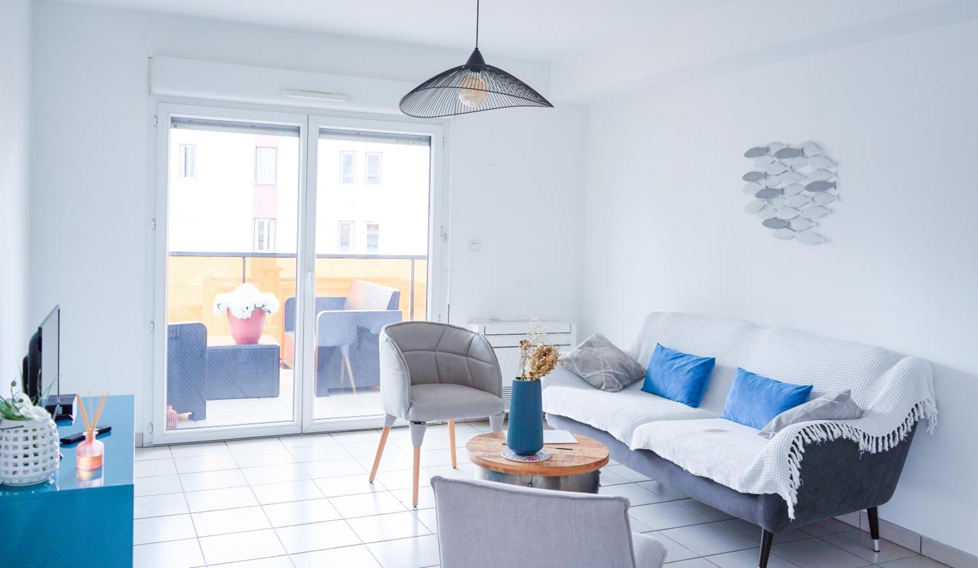 Bel Appartement Climatise & Parking Perpignan Luaran gambar
