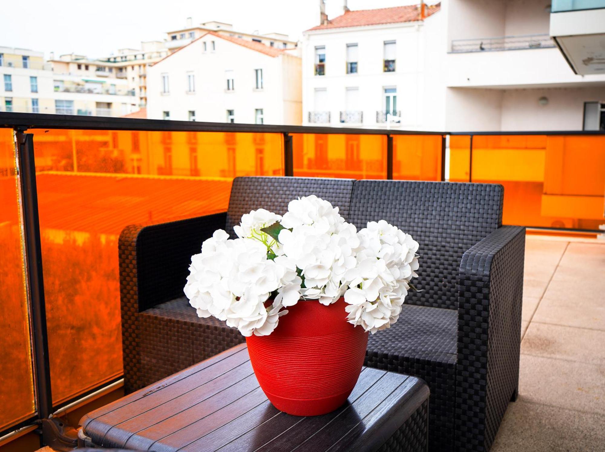 Bel Appartement Climatise & Parking Perpignan Luaran gambar